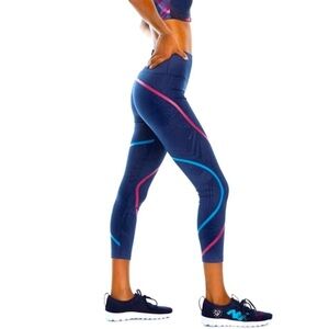 NWT Desigual Body Sculpting Arty Leggings Women Us XS Euro Small.